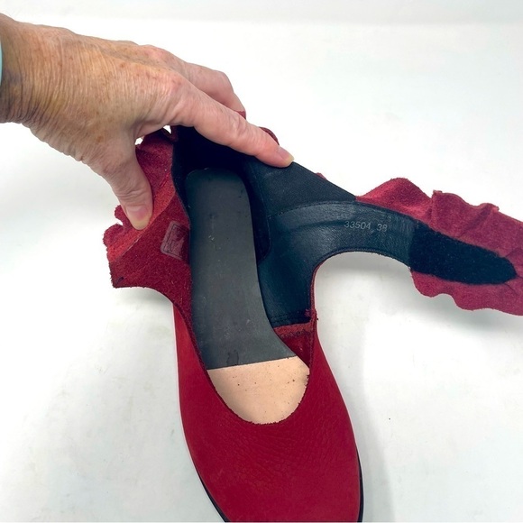 Loints of Holland Mary Jane Heels with Superfeet Insoles – Size 38 Burgundy - Picture 11 of 11